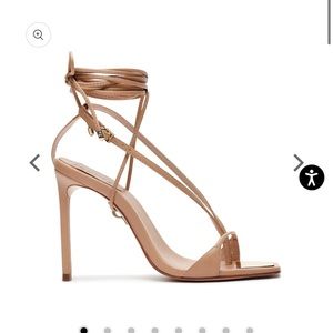 Only wore once! Schutz sandal heels . 3.9 inch heel